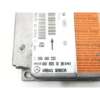 Original MB A Airbagsensor Steuergerät Airbag Sensor Modul 0018203126 0285001222