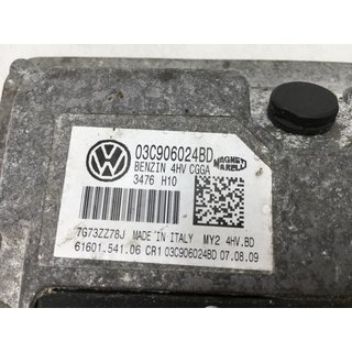 Original VW Golf VI Motorsteuergerät Motor Steuergerät ECU 03C906024BD